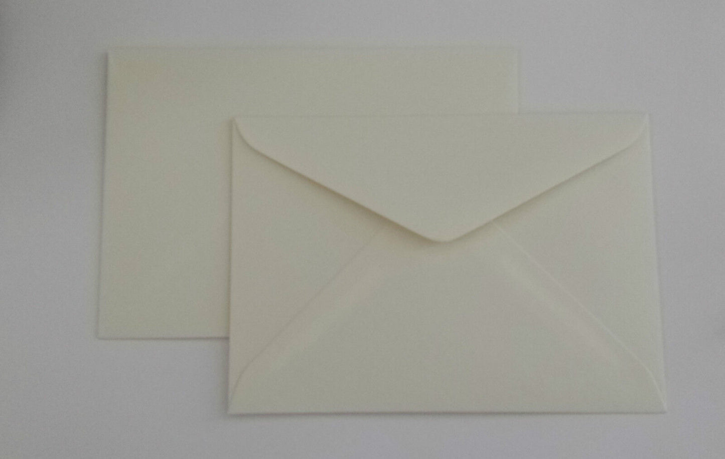 Just Cream Envelopes Smooth x 20 Choose size /Quantity Recycled Quality