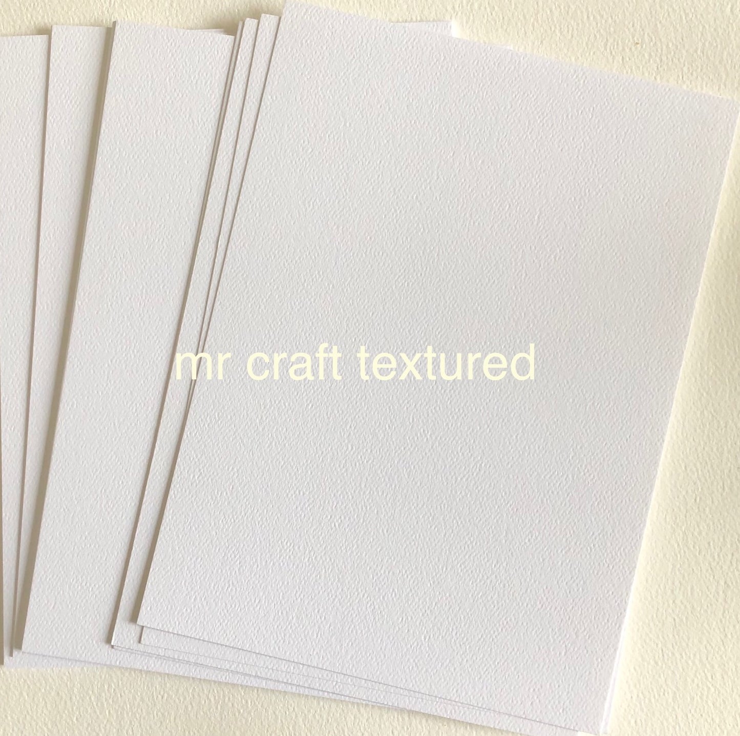 Ce-via Textured Envelopes Pack of 20 White or Cream Choose Size & Colour