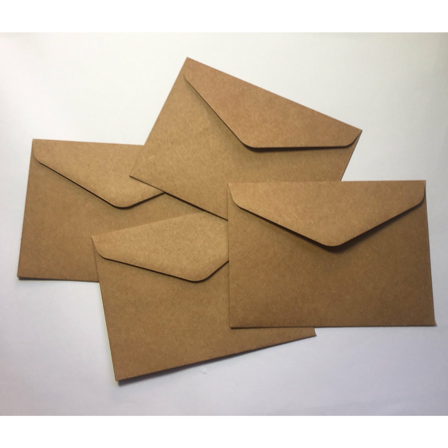 Kraft Brown Recycled Envelopes x 20 Choose size 120GSM Various sizes