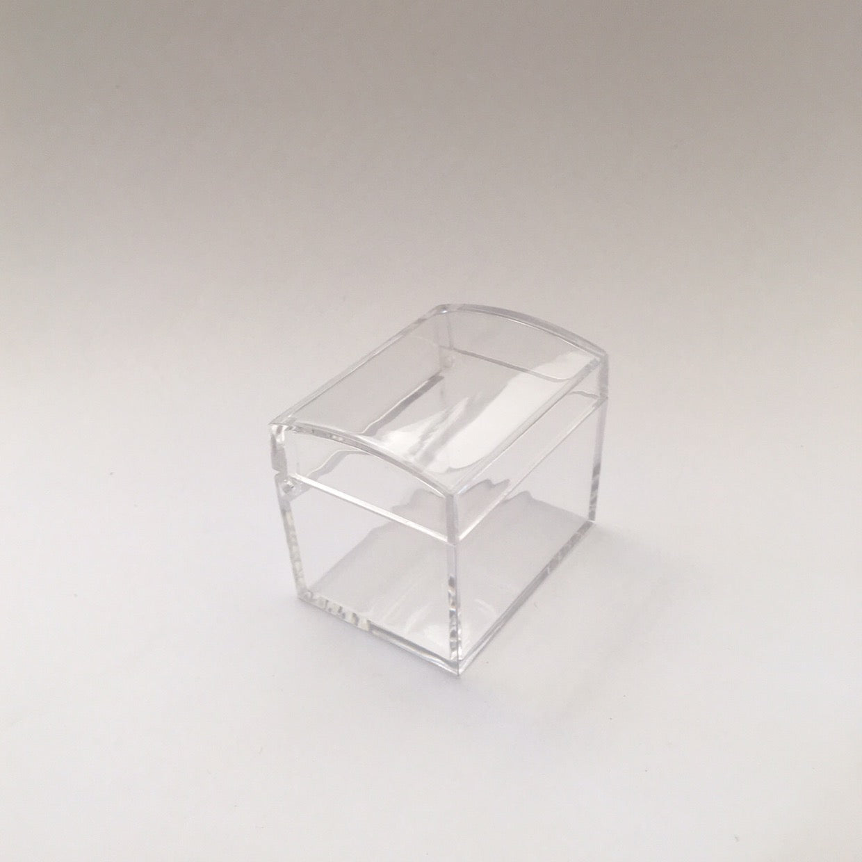 Blank Acrylic Treasure Chest Favor Gift Boxes x 12