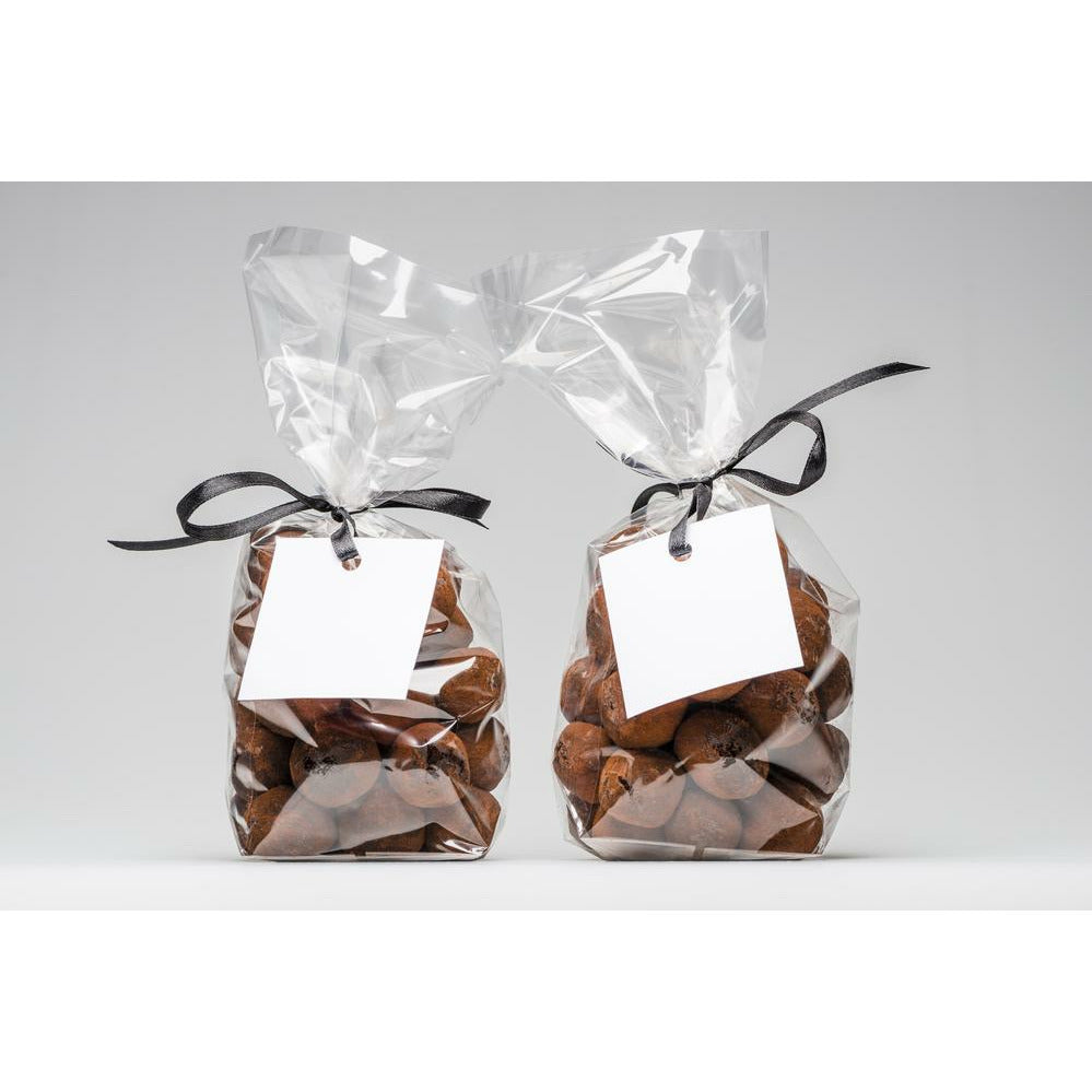 180 x 230mm Cellophane Clear Resealable Bags Pack of 100 Bags