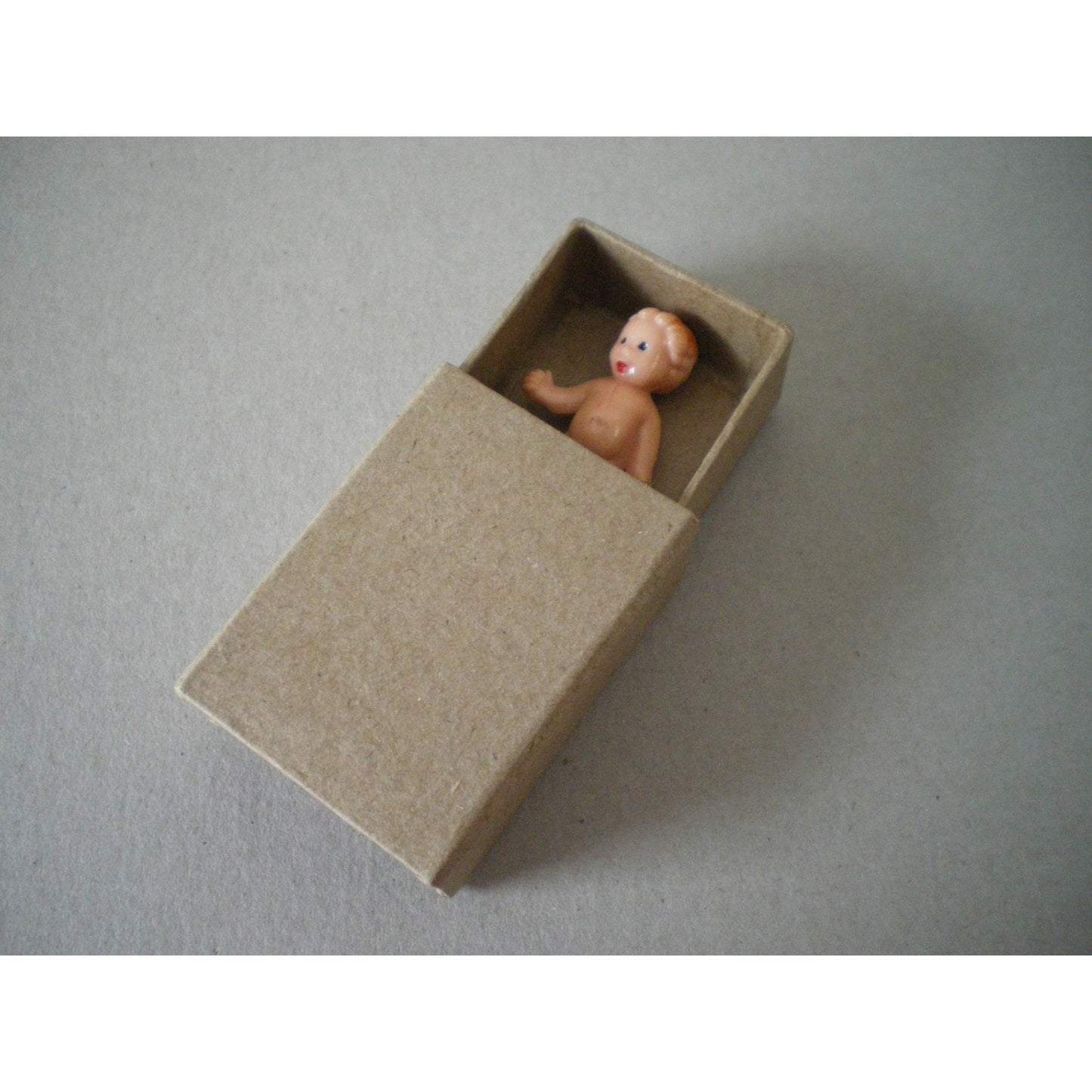 6 Wooden Peg With Hats - Waldorf Wooden Peg Doll Figurine Montessori