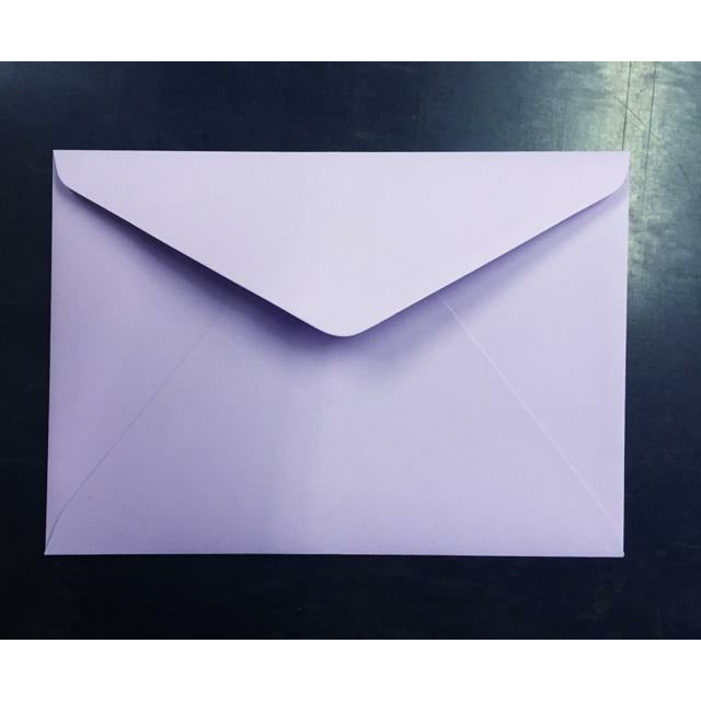 Pastel Envelopes x 20 Smooth Choose Size and Colour