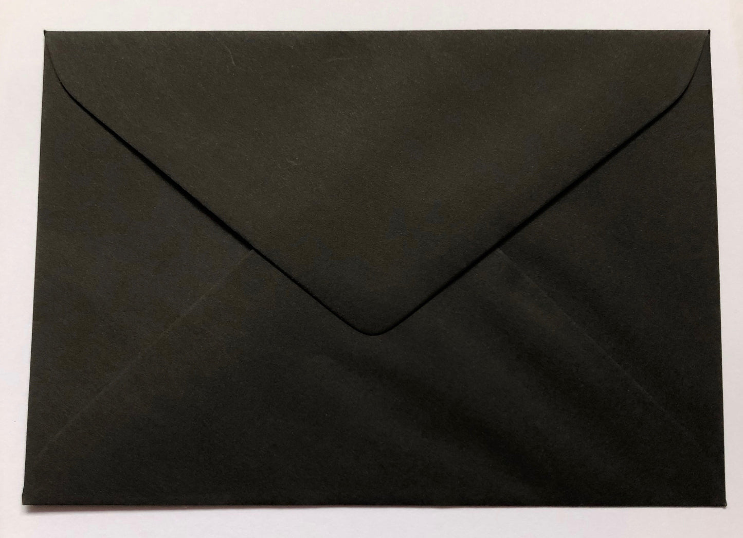 Coloured Envelopes, Black x 20 Choose size /Quantity Recycled Quality 120 gsm