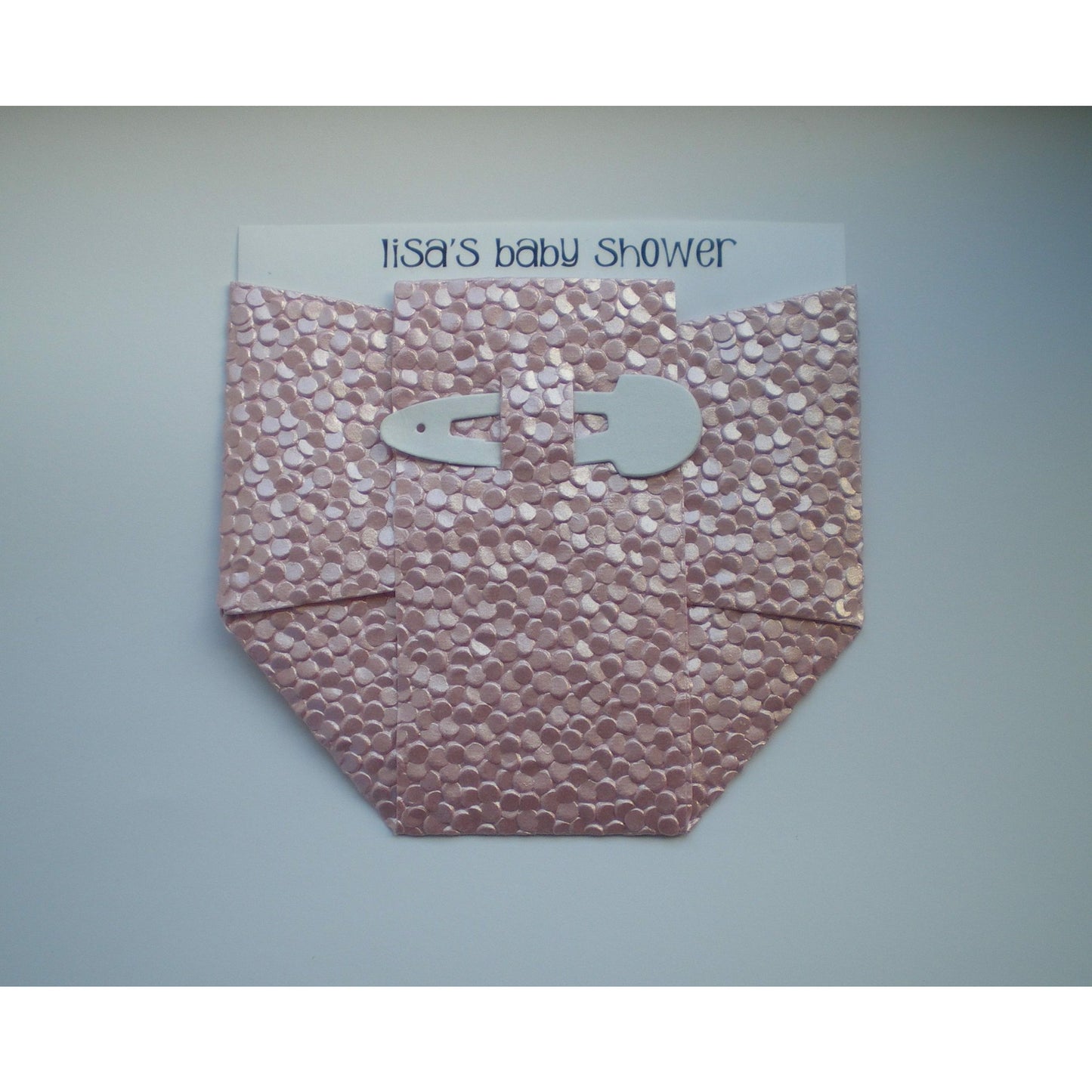 Baby Diaper DIY Pocket With Envelope