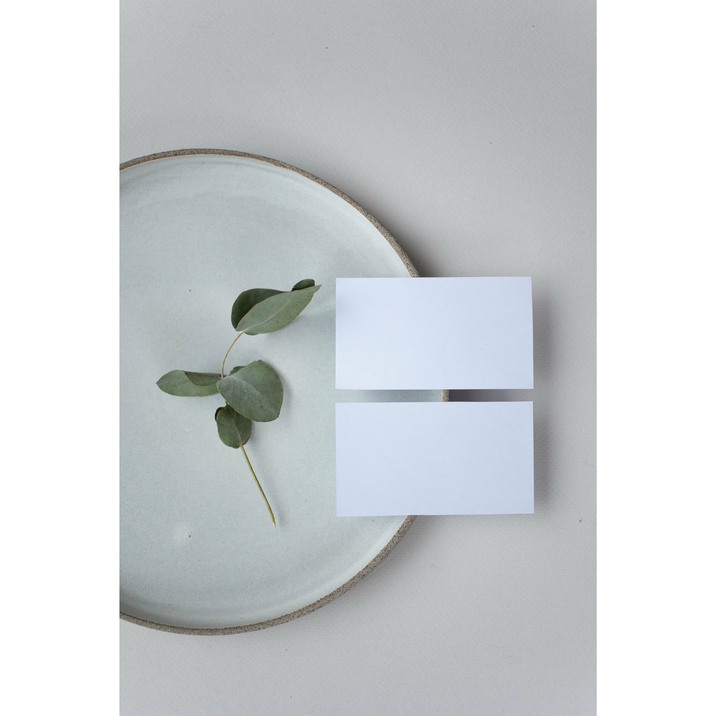White Mini Cards ATC Card Palm Card 64x90mm Pack of 50