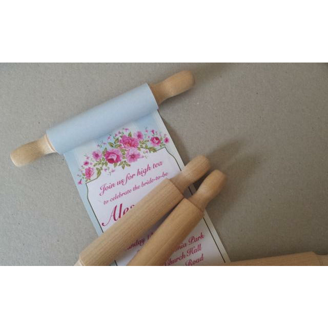 Wooden Rolling Pins x 25