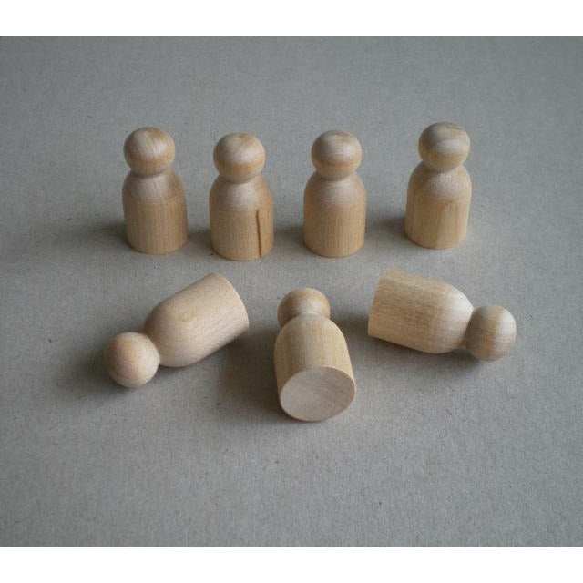 Toddler Wooden Dolls x 5