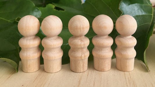 Dolls Girl - Wooden Dolls x 5