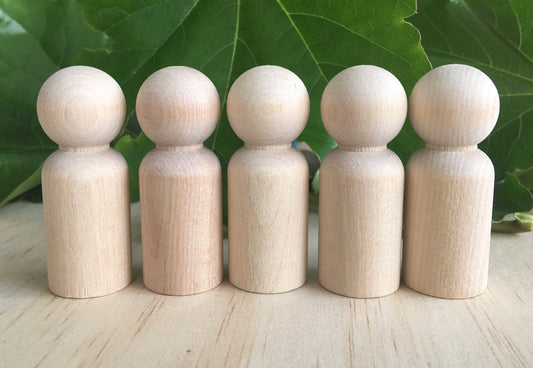 Dad Large 9cm- Wooden Doll x 1