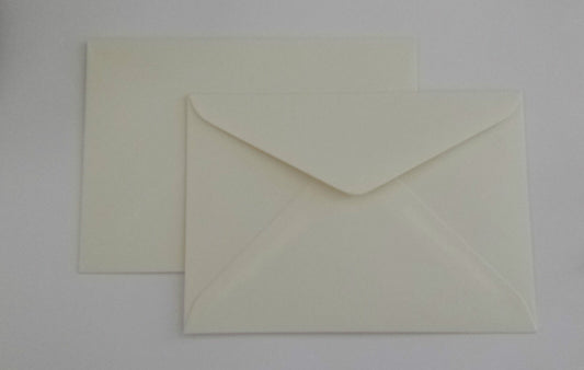 Just Cream Envelopes Smooth x 20 Choose size /Quantity Recycled Quality