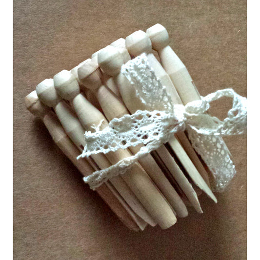 Wooden Dolly Pegs Pack of 24 Pegs