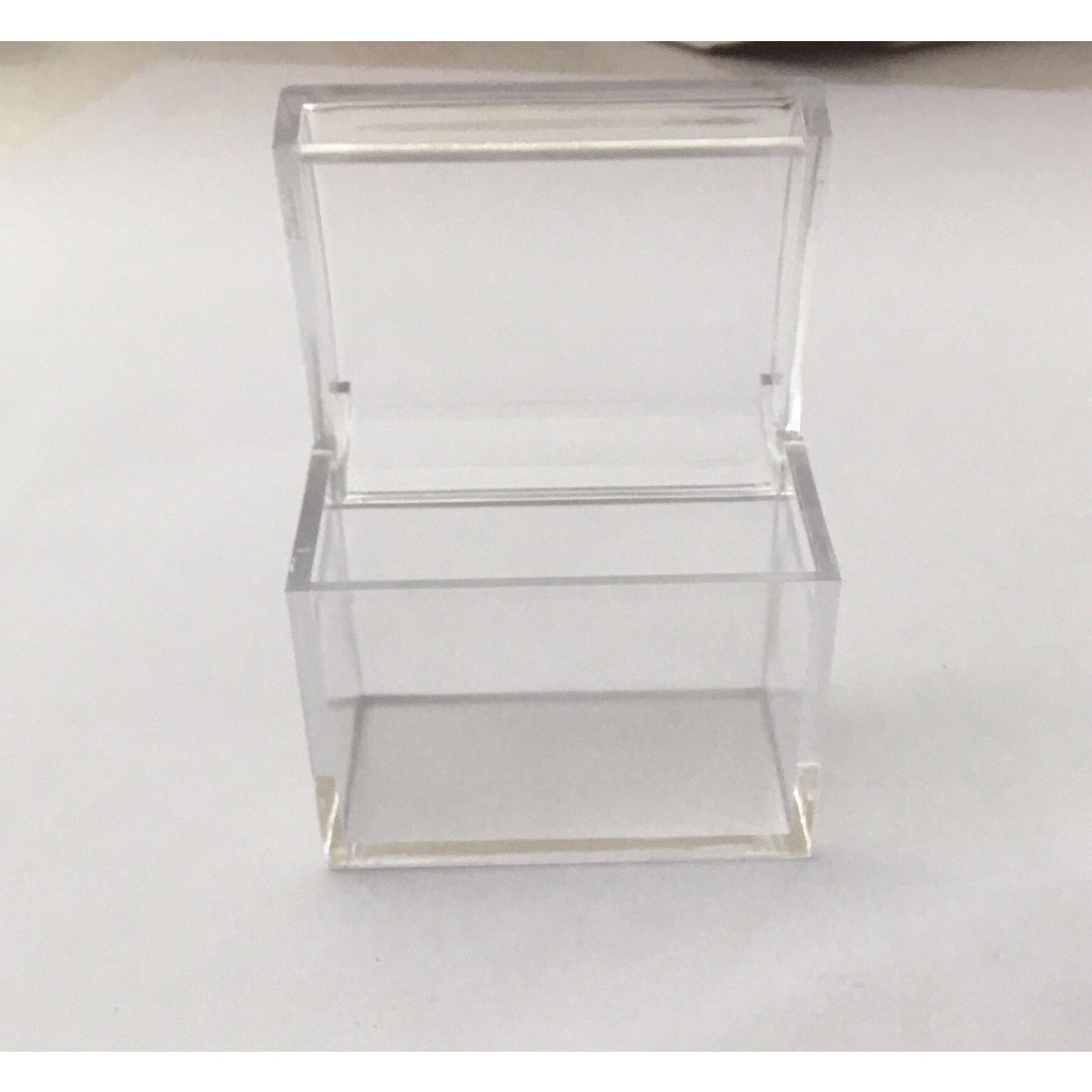 Blank Acrylic Treasure Chest Favor Gift Boxes x 12