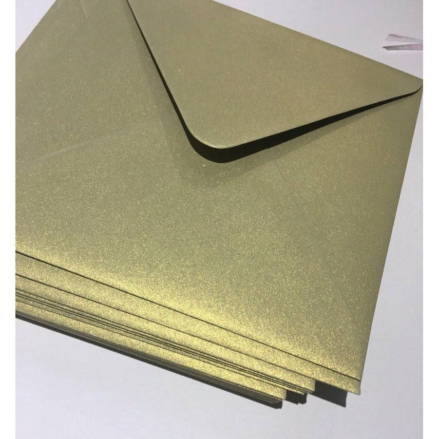 metallic envelopes curious