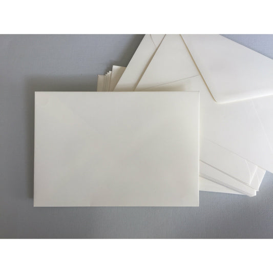 cotton envelopes white 