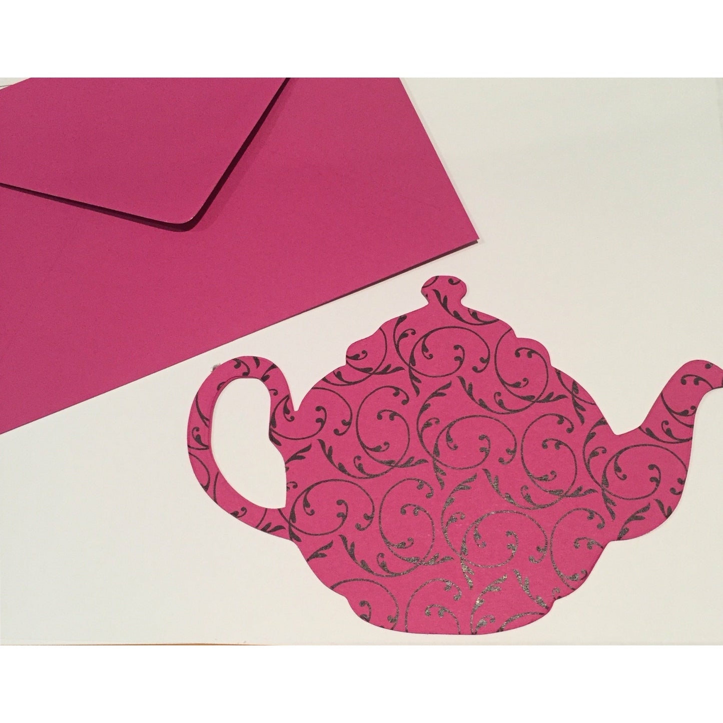 Cards & Envelopes 10 x Teapot Cards & 10 Envelopes