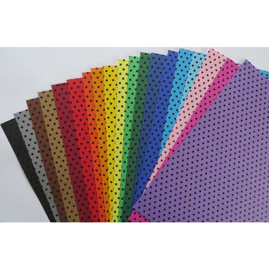 Printed Paper Spots x 20 Sheets A4