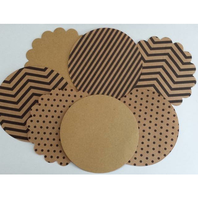 Kraft Paper Cardboard /Paper Coasters