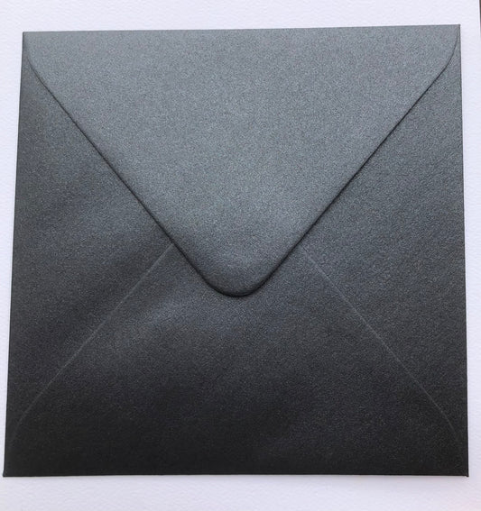 Metallic Black small Envelopes choose a size