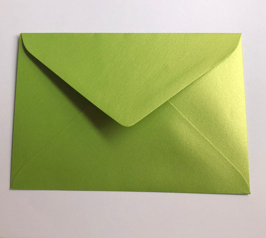 Metallic Shimmer Envelopes