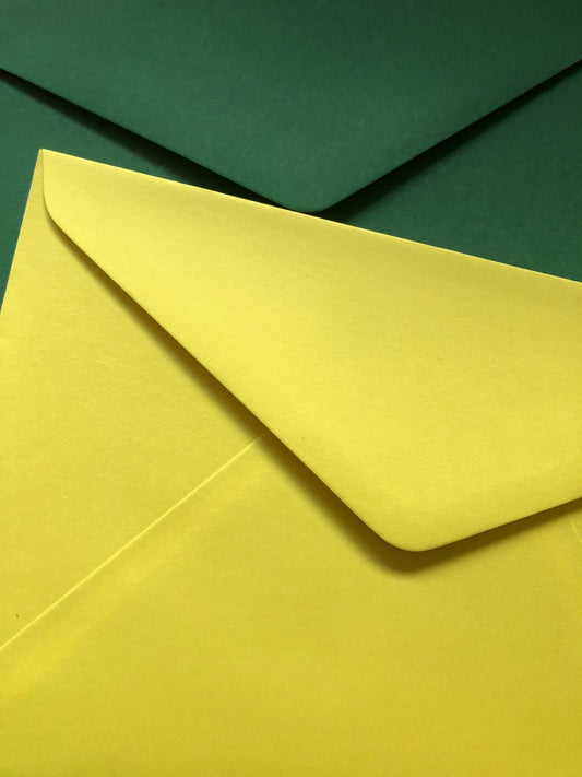 Coloured C6 envelopes many shades 114mmx162mm