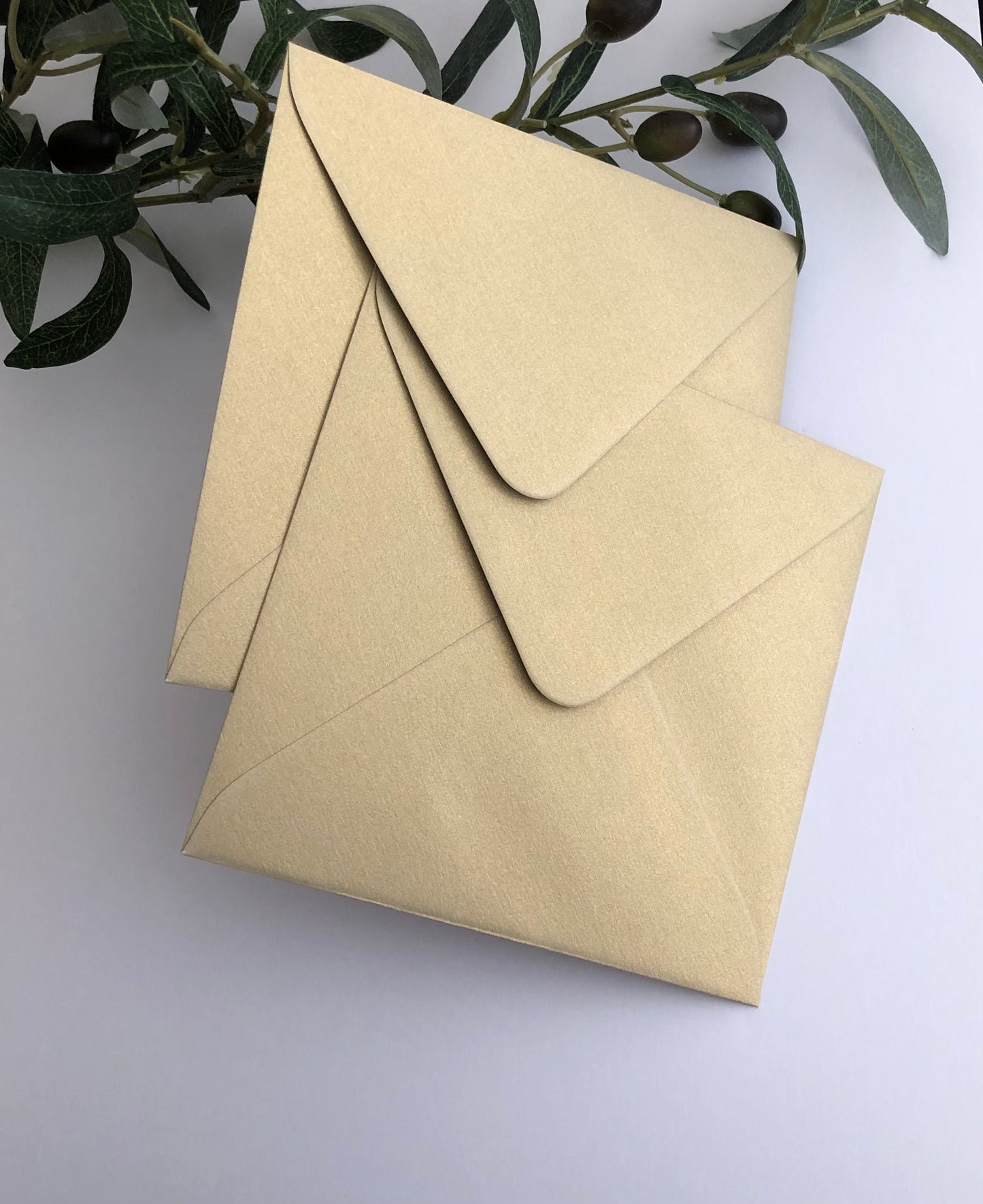 Metallic Curious Envelopes - CHOOSE Size & Colour