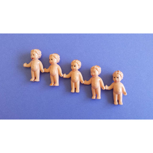 Plastic Standing Dolls 38mm - Pack of 25
