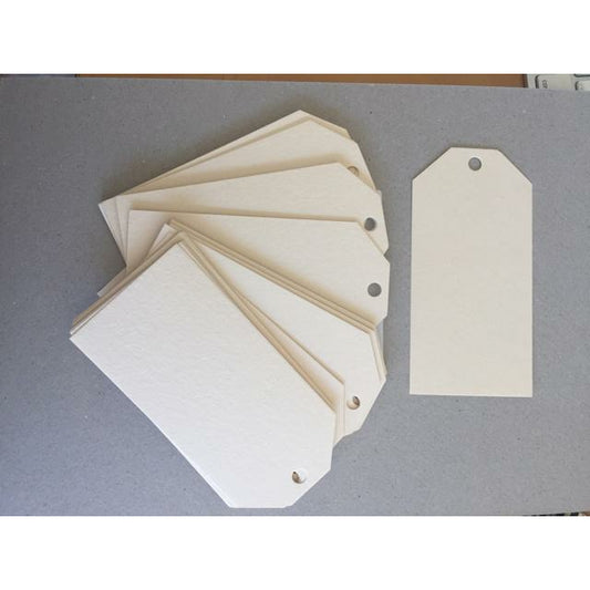 Oatmeal SMALL Gift Tags 100% Recycled 35X70mm x 50 tags.